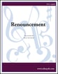 Renouncement SSAA choral sheet music cover